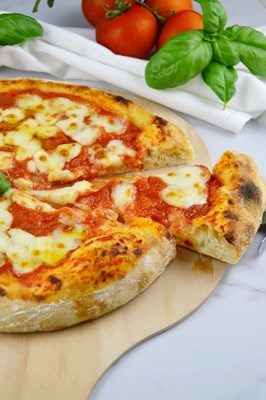 Pizza senza impasto a lunga lievitazione